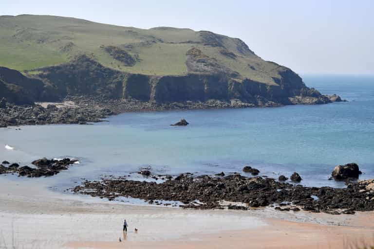 Teenager dies after falling from cliffs in Devon Teenager dies after falling from cliffs in Devon