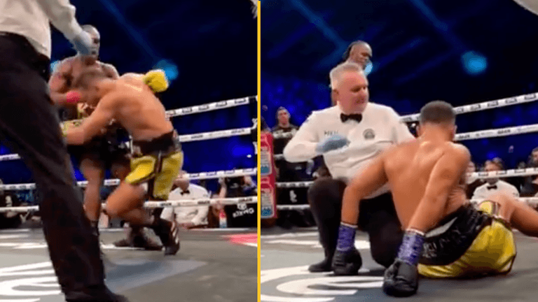KSI posts unseen angle of controversial KO against Joe Fournier KSI posts unseen angle of controversial KO against Joe Fournier