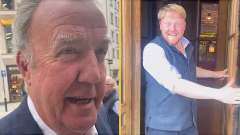 Jeremy Clarkson shares moment Kaleb Cooper used a revolving door for the first time Jeremy Clarkson shares moment Kaleb Cooper used a revolving door for the first time