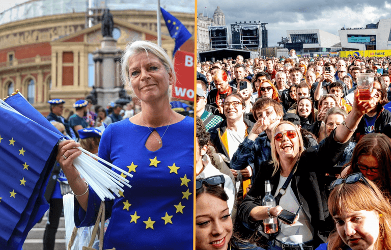 75,000 EU flags to be handed out for Eurovision final 75,000 EU flags to be handed out for Eurovision final
