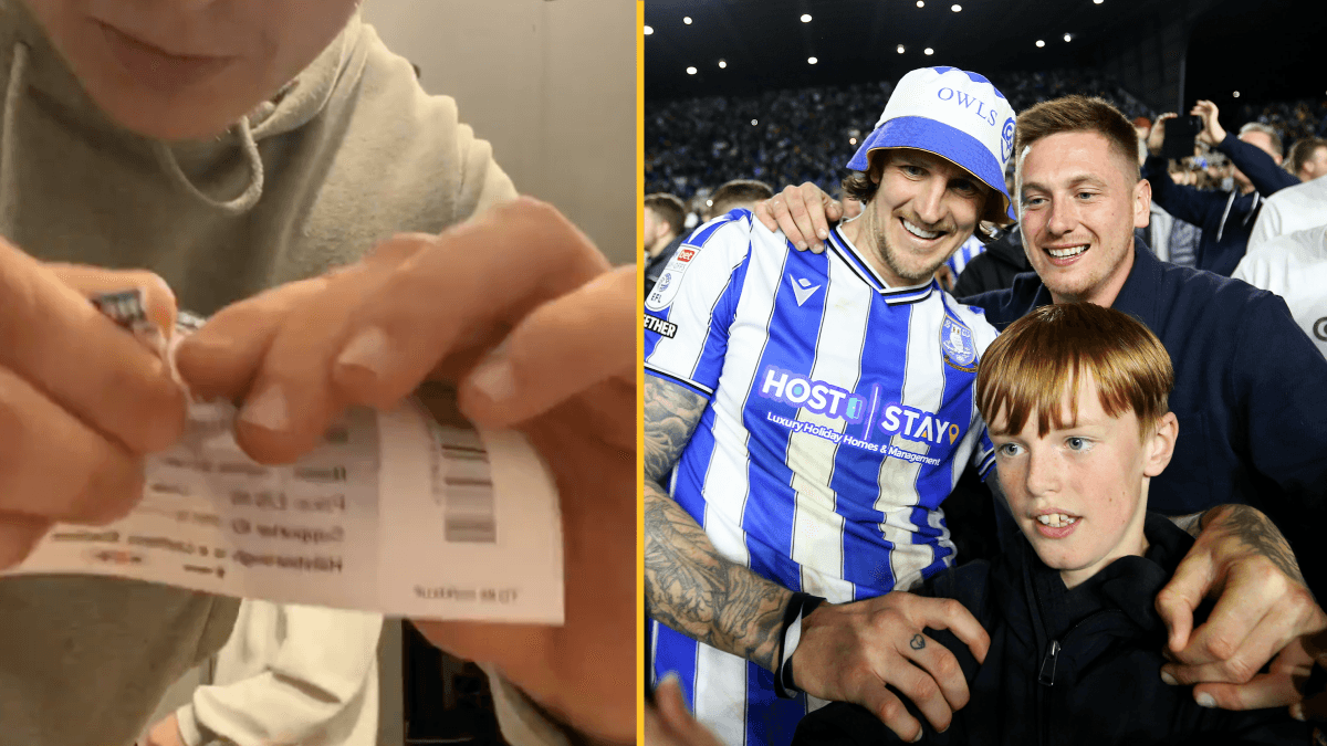 Football fans troll Sheffield Wednesday supporter who ripped up tickets ahead of playoff second leg
