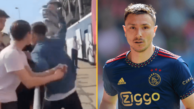Steven Berghuis: Ajax midfielder apologises for punching supporter Steven Berghuis: Ajax midfielder apologises for punching supporter