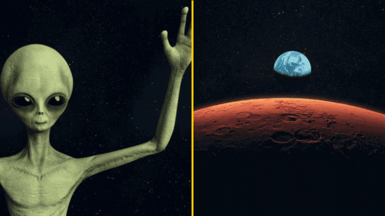 An alien message will be sent from Mars to Earth today An alien message will be sent from Mars to Earth today