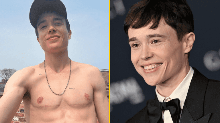Elliot Page shares shirtless picture to celebrate the ‘joy I feel in my body’ Elliot Page shares shirtless picture to celebrate the ‘joy I feel in my body’