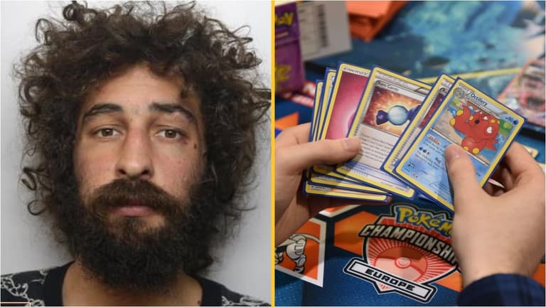 Man jailed for life for bludgeoning neighbour to death with Pokémon cards after being called a nonce Man jailed for life for bludgeoning neighbour to death with Pokémon cards after being called a nonce