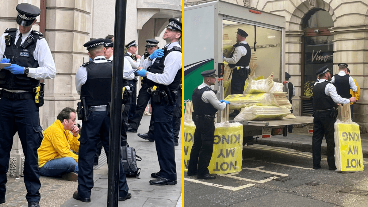 Head of UK anti-monarchy group Republic arrested at coronation protest