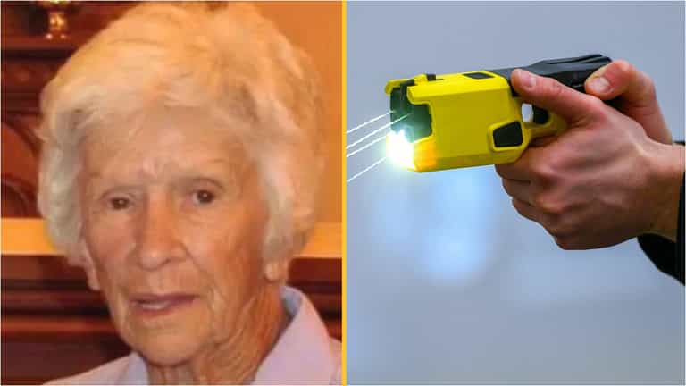 Grandmother, 95, who was tasered by police has died Grandmother, 95, who was tasered by police has died