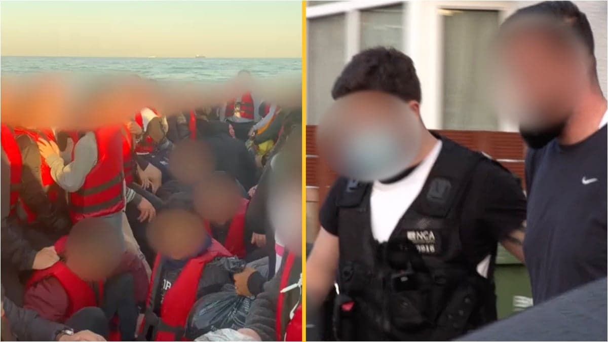 Albanian rapist deported from the UK was found trying to return in a small boat of migrants