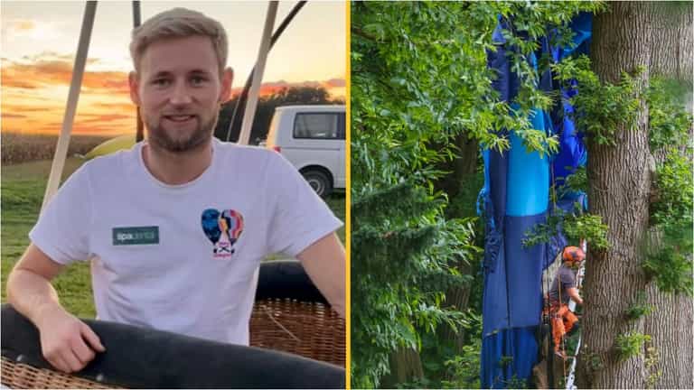 Tributes paid to man, 25, who died when homemade hot air balloon burst in the air Tributes paid to man, 25, who died when homemade hot air balloon burst in the air