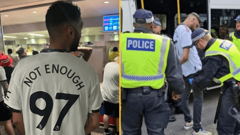 Man who wore offensive Hillsborough t-shirt to FA Cup Final pleads guilty Man who wore offensive Hillsborough t-shirt to FA Cup Final pleads guilty
