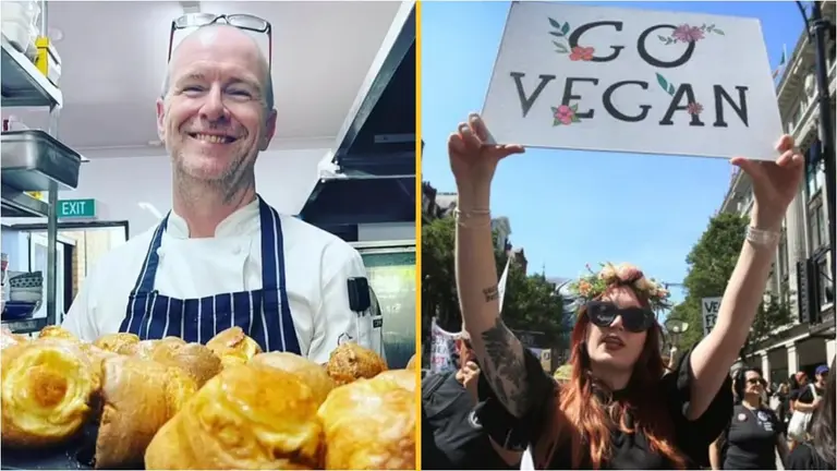 Celeb chef who banned vegans from restaurant reveals his girlfriend left him due to backlash Celeb chef who banned vegans from restaurant reveals his girlfriend left him due to backlash