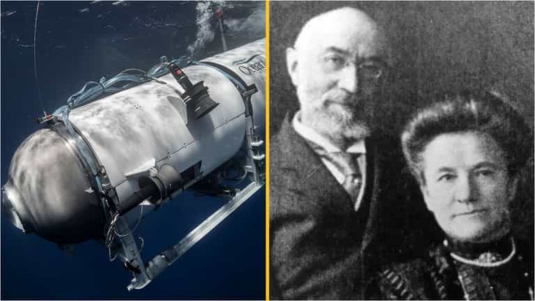 Submersible pilot’s wife is a descendant of a famous couple who died on the Titanic Submersible pilot’s wife is a descendant of a famous couple who died on the Titanic
