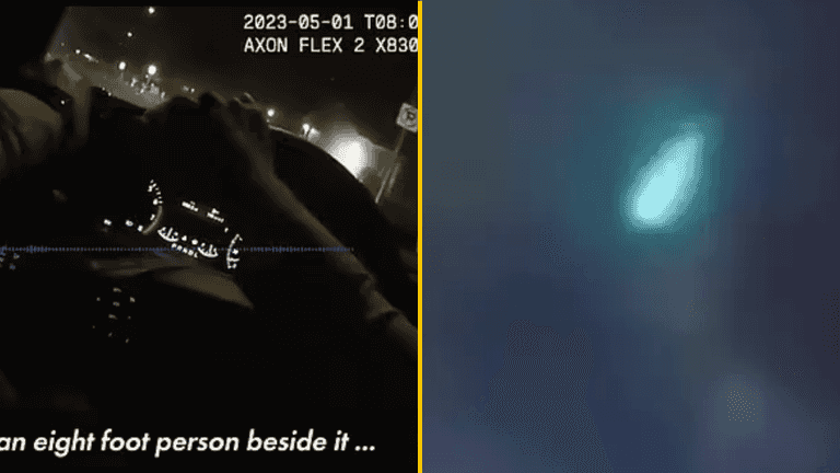 Police bodycam records UFO crash landing in a Las Vegas backyard Police bodycam records UFO crash landing in a Las Vegas backyard