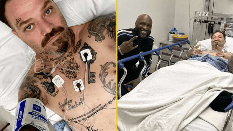 Bam Margera shares photos of himself detoxing in hospital bed with Lamar Odom Bam Margera shares photos of himself detoxing in hospital bed with Lamar Odom