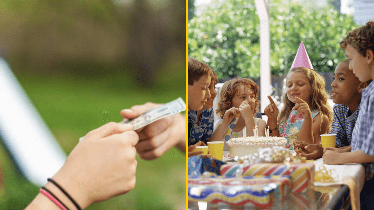Mum faces backlash after asking for cash instead of presents at child’s birthday