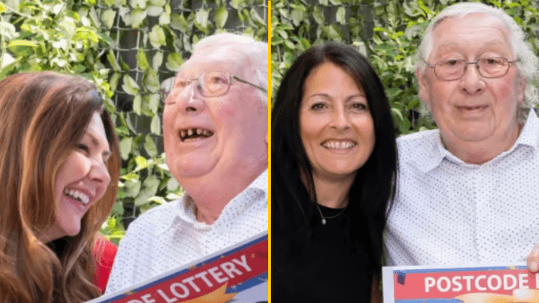Blind ex-Royal Marine wins lottery thanks to late wife setting up ticket before her death Blind ex-Royal Marine wins lottery thanks to late wife setting up ticket before her death