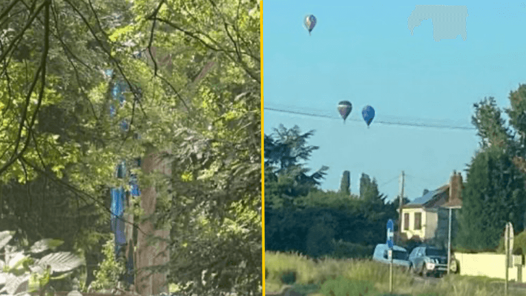 Man dies in hot air balloon horror as witnesses watched the craft explode in ‘fireball’ Man dies in hot air balloon horror as witnesses watched the craft explode in ‘fireball’