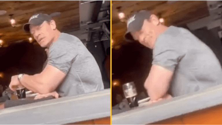 John Cena praised for response to fan who approached him while eating John Cena praised for response to fan who approached him while eating
