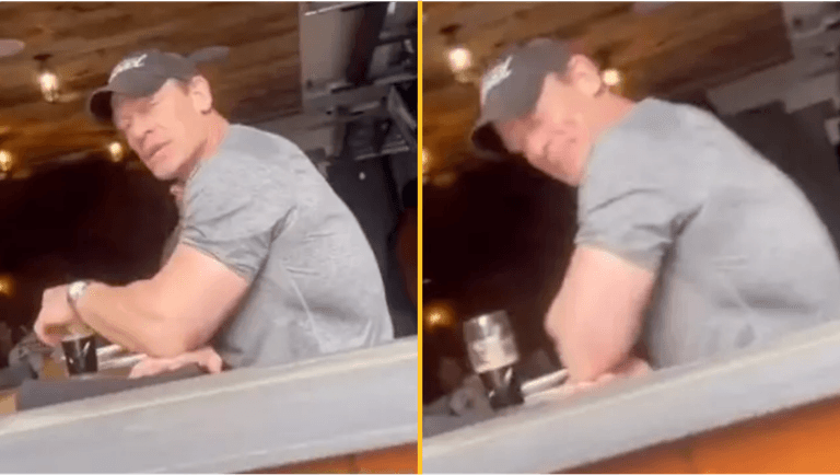 John Cena praised for response to fan who approached him while eating John Cena praised for response to fan who approached him while eating