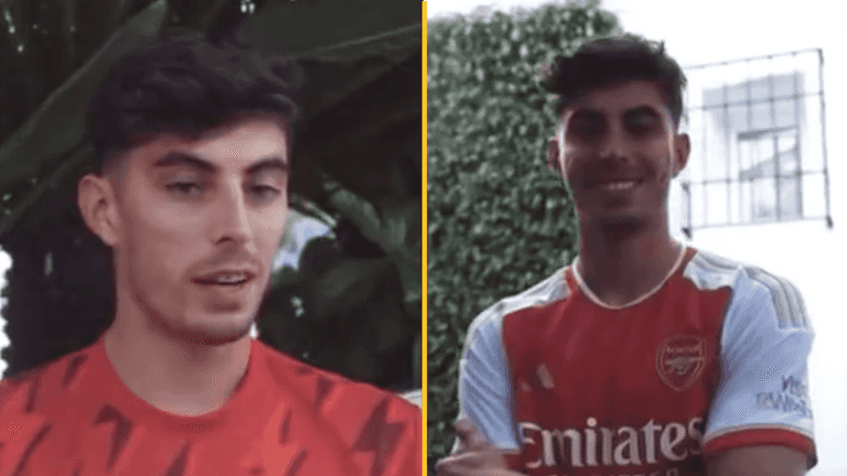 Kai Havertz’s first Arsenal interview leaked Kai Havertz’s first Arsenal interview leaked