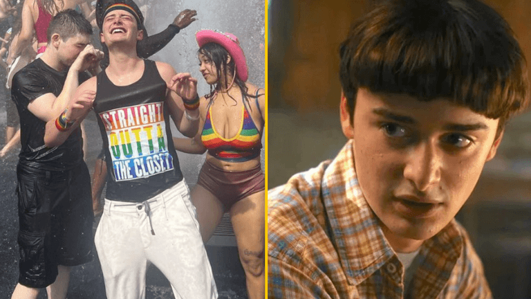 Stranger Things star Noah Schnapp attends his first Pride event and shares happiest pics Stranger Things star Noah Schnapp attends his first Pride event and shares happiest pics