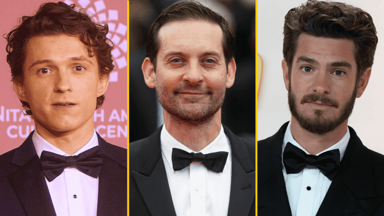 Tom Holland says he, Tobey Maguire and Andrew Garfield have a group chat called The Spider Boys Tom Holland says he, Tobey Maguire and Andrew Garfield have a group chat called The Spider Boys