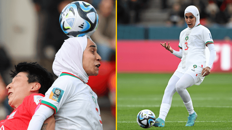 Morocco’s Nouhaila Benzina makes history as the first player to wear a hijab at a World Cup Morocco’s Nouhaila Benzina makes history as the first player to wear a hijab at a World Cup