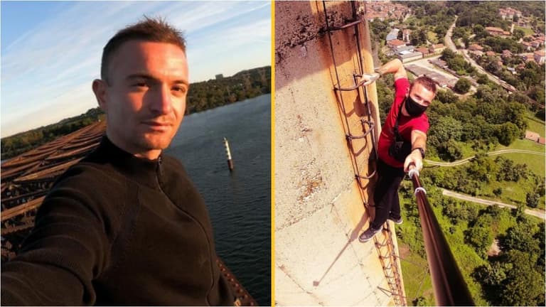 Daredevil famous for high-rise stunts dies after falling from 68-storey skyscraper Daredevil famous for high-rise stunts dies after falling from 68-storey skyscraper