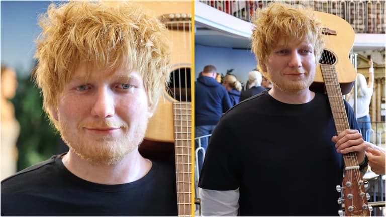 ‘Challenging’ Ed Sheeran waxwork unveiled in Germany ‘Challenging’ Ed Sheeran waxwork unveiled in Germany
