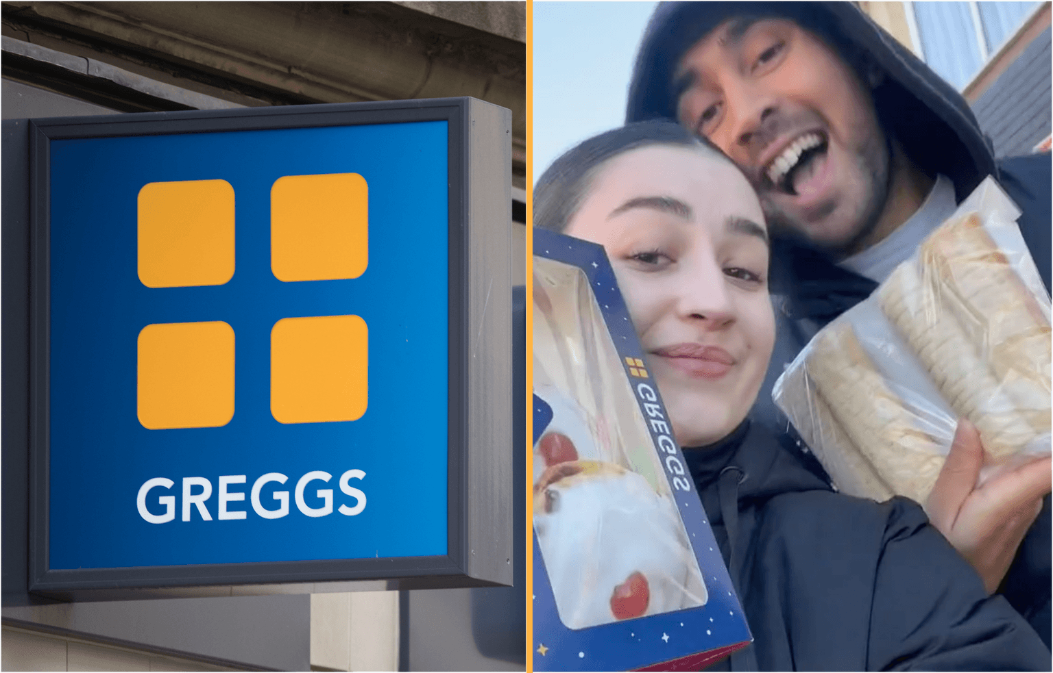 People can’t believe how much food you get at a Greggs Outlet