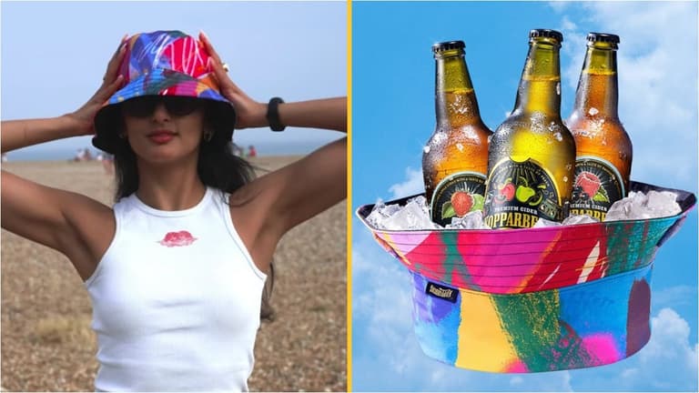 Kopparberg launches ice bucket hat for festival season Kopparberg launches ice bucket hat for festival season