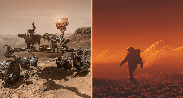 NASA says it has discovered possible signs of alien life on Mars NASA says it has discovered possible signs of alien life on Mars