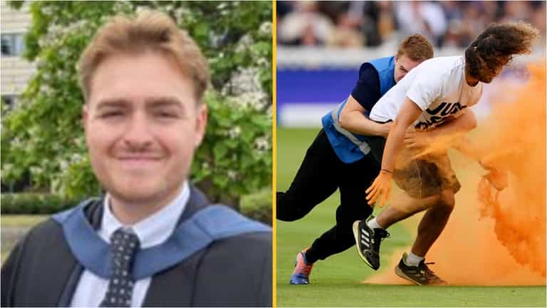 Lord’s steward who tackled Just Stop Oil protester turns incident into ‘best LinkedIn post ever’ Lord’s steward who tackled Just Stop Oil protester turns incident into ‘best LinkedIn post ever’