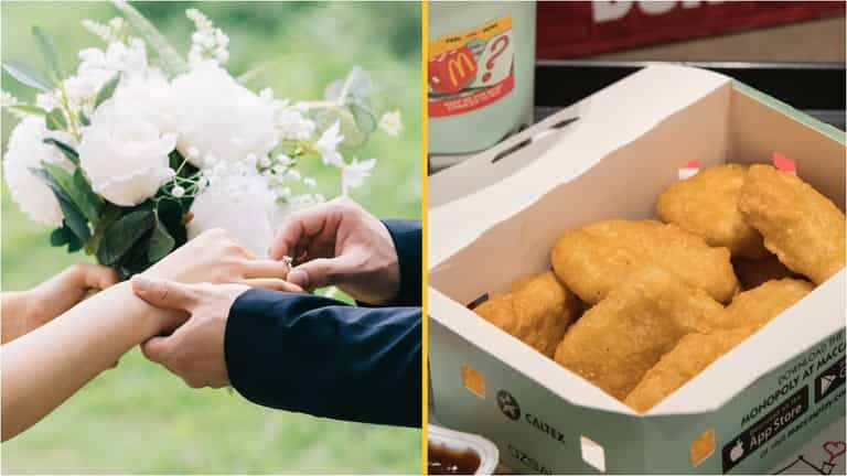 McDonald’s launches £185 wedding service that includes 100s of McNuggets and burgers McDonald’s launches £185 wedding service that includes 100s of McNuggets and burgers