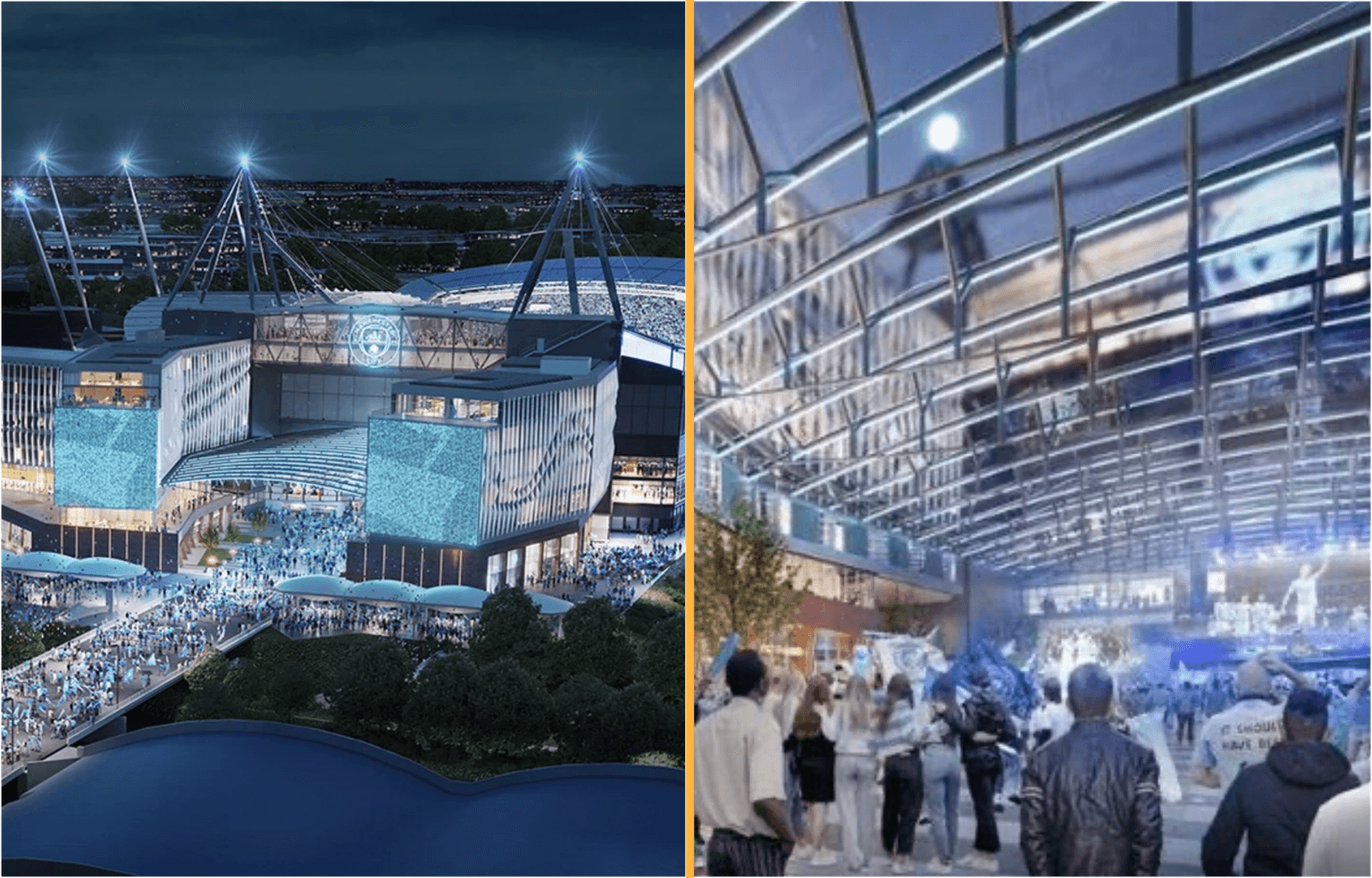 Man City plan massive Etihad Stadium expansion with new fan zone