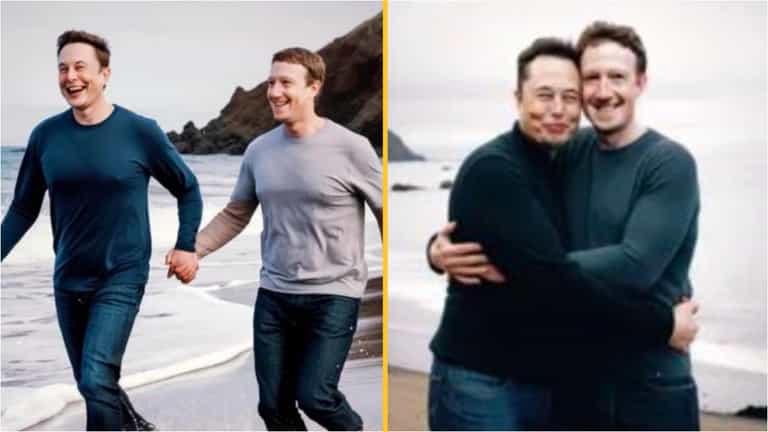 Elon Musk reacts to AI showing ‘good ending’ to feud with Zuckerberg Elon Musk reacts to AI showing ‘good ending’ to feud with Zuckerberg