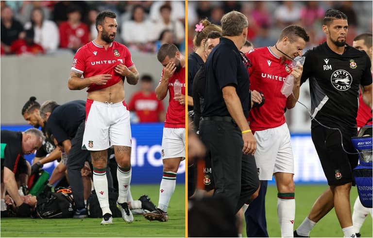 Wrexham’s Paul Mullin rushed to hospital after puncturing lung in Man United game Wrexham’s Paul Mullin rushed to hospital after puncturing lung in Man United game