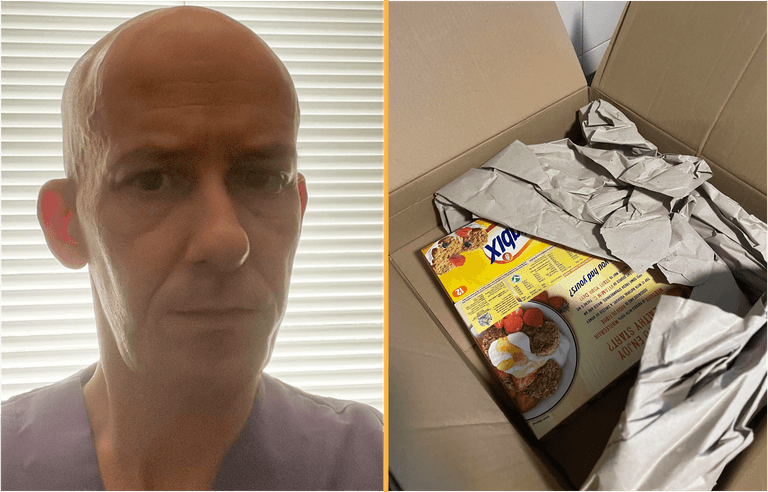 Bloke left fuming after ordering a laptop on Amazon and receiving two boxes of Weetabix instead Bloke left fuming after ordering a laptop on Amazon and receiving two boxes of Weetabix instead