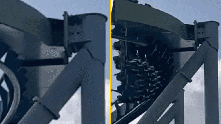 Amusement park shuts down rollercoaster after social media user notices crack Amusement park shuts down rollercoaster after social media user notices crack