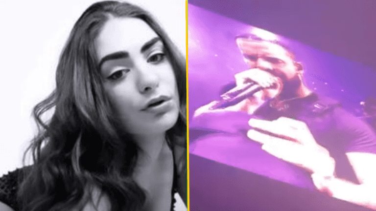 Woman who threw 36G bra at Drake has been signed up for Playboy Woman who threw 36G bra at Drake has been signed up for Playboy