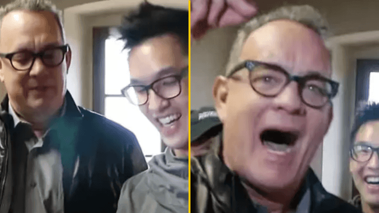 Tom Hanks was asked if he remembered words to rap from 1988 movie Big and he didn’t disappoint Tom Hanks was asked if he remembered words to rap from 1988 movie Big and he didn’t disappoint