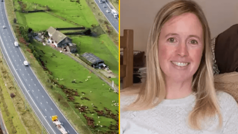Woman from house in middle of M62 motorway says noise is ‘grating’ Woman from house in middle of M62 motorway says noise is ‘grating’
