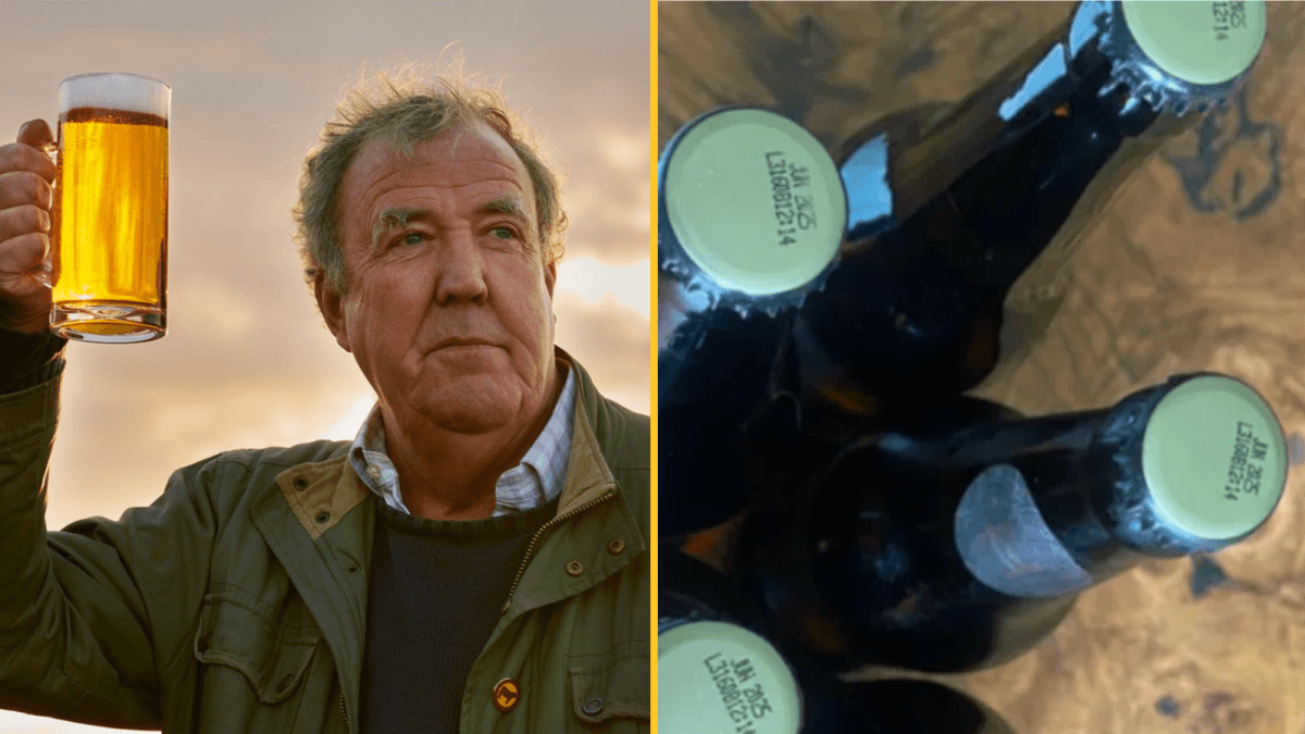 Jeremy Clarkson warns some of his cider bottles ‘might explode’