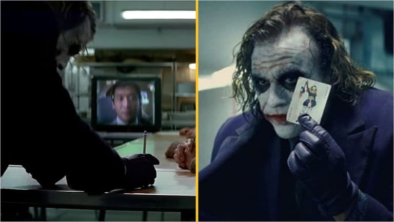 Here’s how they did the infamous Joker pencil trick in The Dark Knight Here’s how they did the infamous Joker pencil trick in The Dark Knight