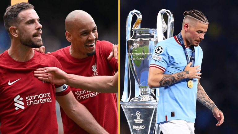 Liverpool identity Kalvin Phillips as Fabinho and Jordan Henderson replacement Liverpool identity Kalvin Phillips as Fabinho and Jordan Henderson replacement