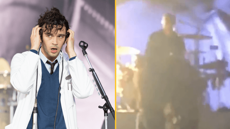 The 1975 banned from performing in Malaysia after Matt Healy kisses male bandmate on stage The 1975 banned from performing in Malaysia after Matt Healy kisses male bandmate on stage