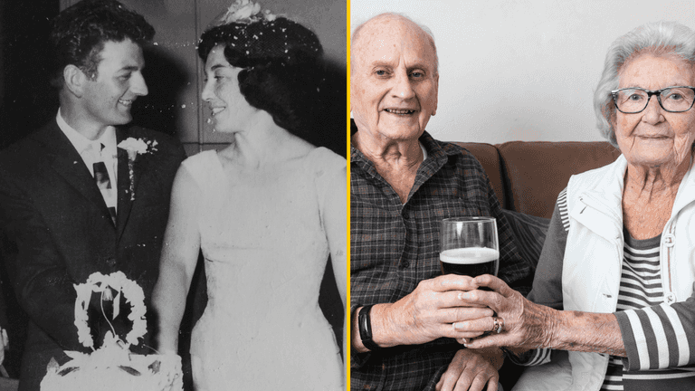 Man fell for wife of 60 years when she poured best pint he’d ever had Man fell for wife of 60 years when she poured best pint he’d ever had