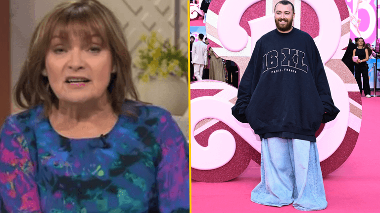Lorraine Kelly repeatedly misgenders Sam Smith while discussing their Barbie look Lorraine Kelly repeatedly misgenders Sam Smith while discussing their Barbie look