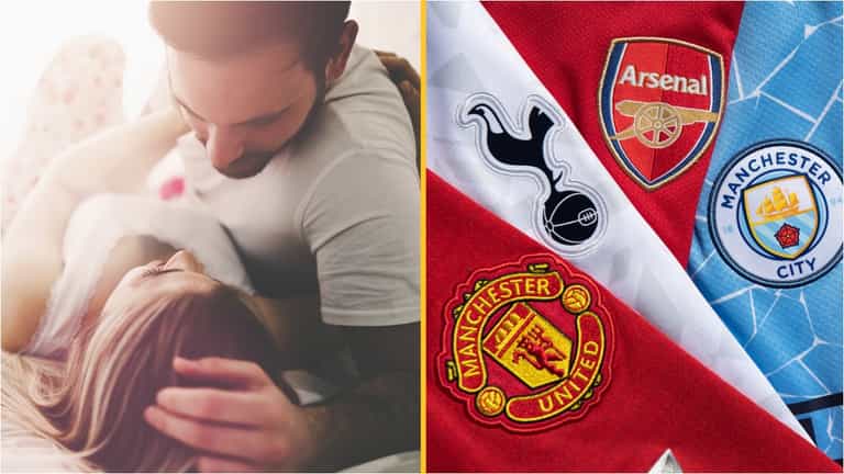 Over a quarter of British men think about their favourite sports team while having sex Over a quarter of British men think about their favourite sports team while having sex