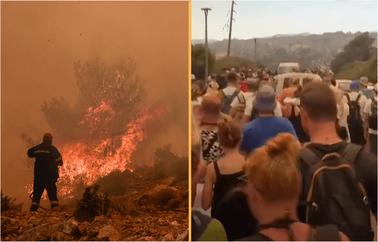 Jet2 and TUI cancel ALL flights to Rhodes as fire rips through holiday island Jet2 and TUI cancel ALL flights to Rhodes as fire rips through holiday island